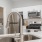 a kitchen with white cabinets