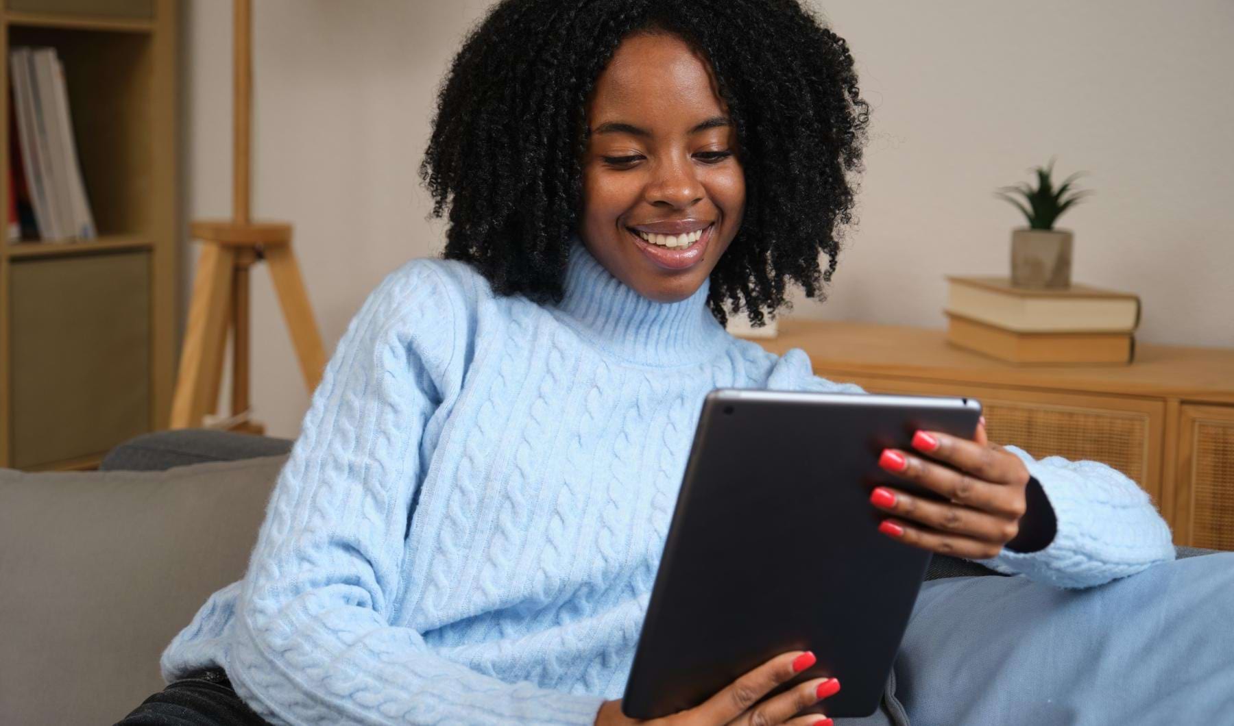 Find your perfect fit at Kensington Grove a person holding a tablet