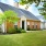 a house with a large yard